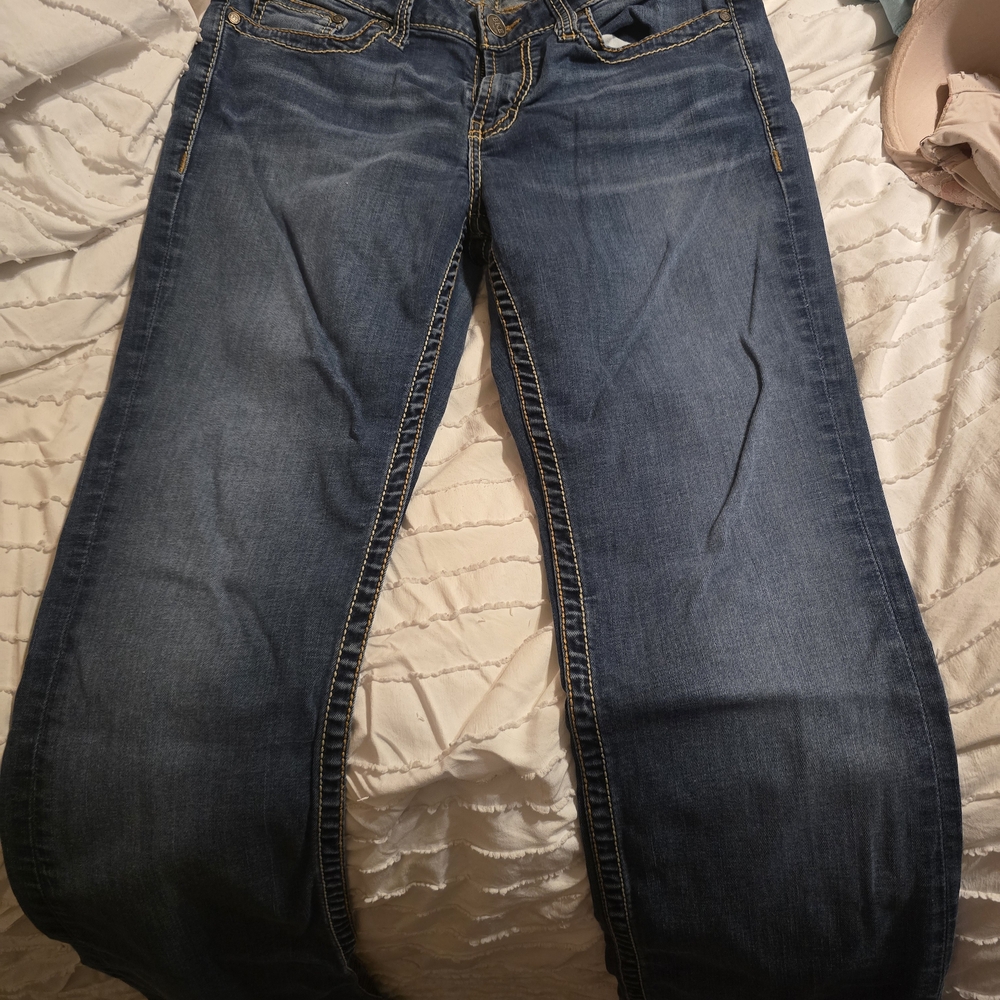 BKE Dark Blue Women's Boot Cut Jeans